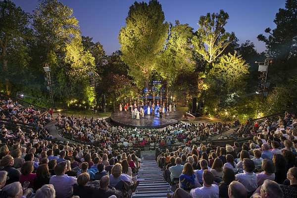Regents Park Open Air Theatre (Central London) from another production Regents Park Open Air Theatre from another production