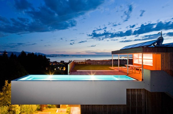 Bregenz, looking over Lake Constance - Mulit-family house, Architecture www.q-rt.com Dornbirn, photo Dietmar Walser