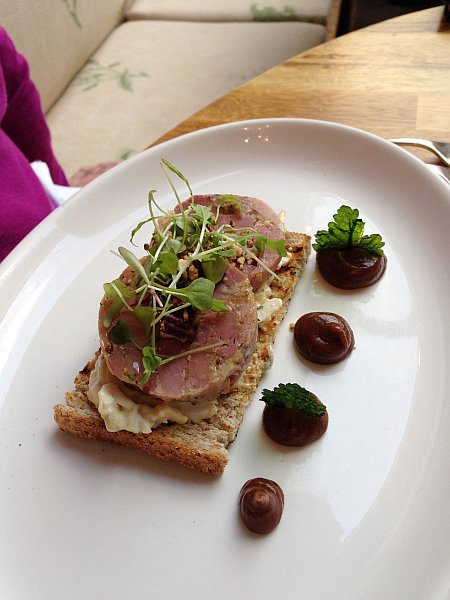 Admiral Codrington Ham hock ballotine