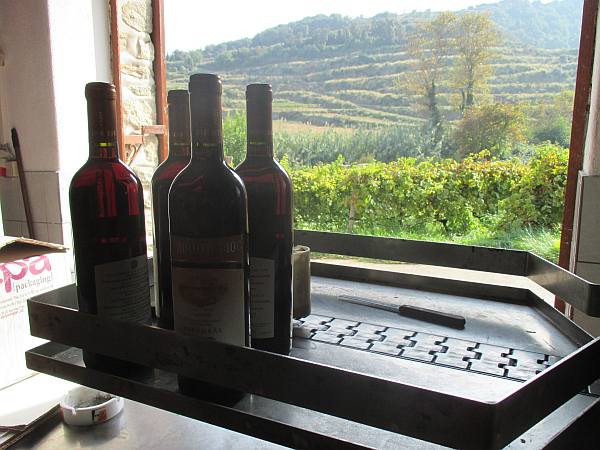 Holy Cell of St. Efstathios, Mount Athos, Greece: Red Wine