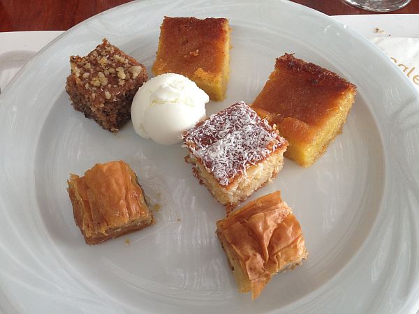 Luxury Macedonian 5 star Eagles Palace Hotel in Halkidiki, Greece Eagles Palace Hotel - Greek sweet pudding