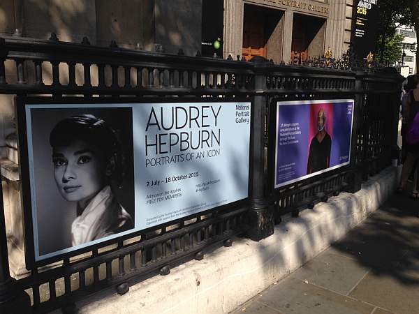 Audrey Hepburn - National Portrait Gallery, London