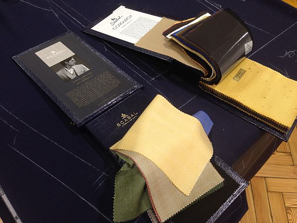 Stowers, 13 Savile Row, London: Bespoke Tailors - Cloth Swatches