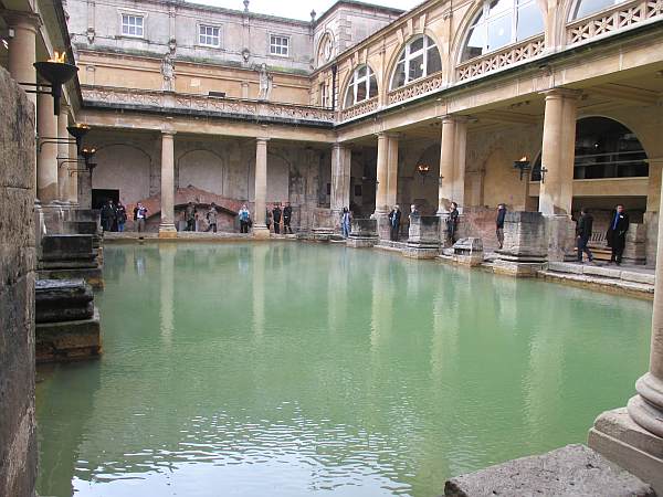 Volvo KC90 Tour of the West Country - Bath - Roman Baths