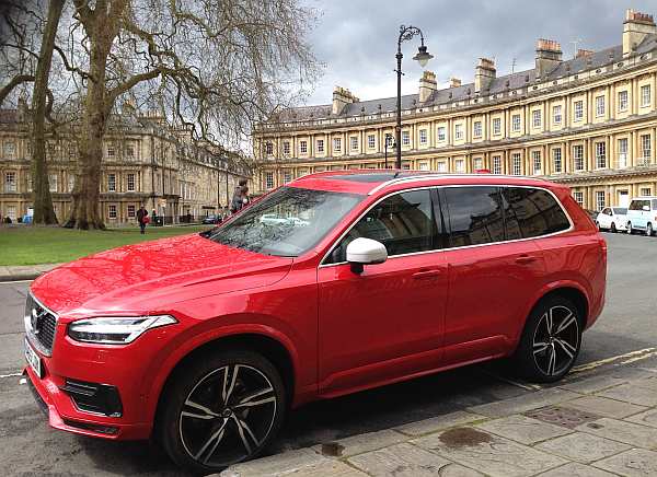 Volvo KC90 Tour of the West Country - Bath - Volvo in The Royal Crescent