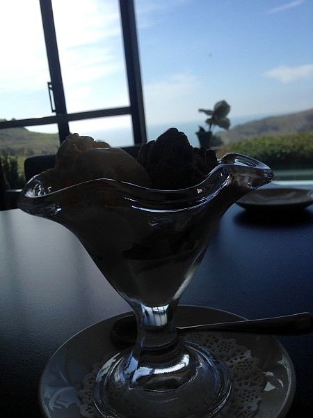 Volvo KC90 Tour of the West Country - Soar Mill Cove - Devon Ice Cream with a view