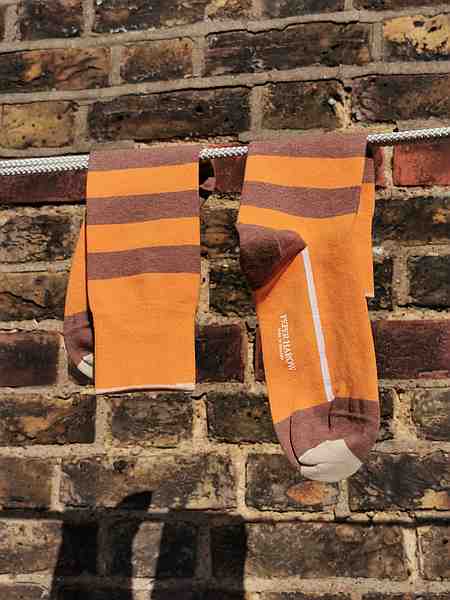 orange socks
