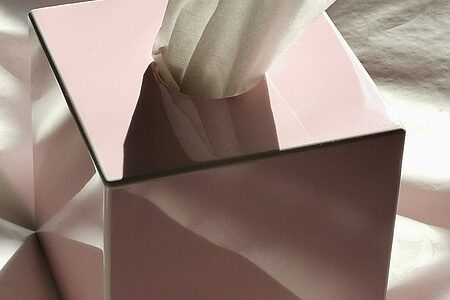 Addison Ross Pink Tissue Box - Gleaming in the sun