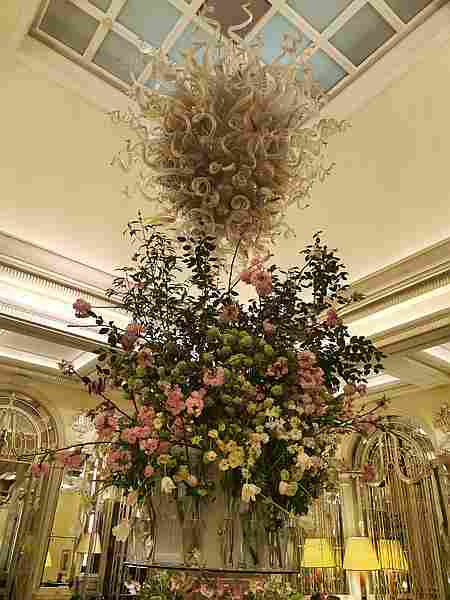 Claridge's Floral Display