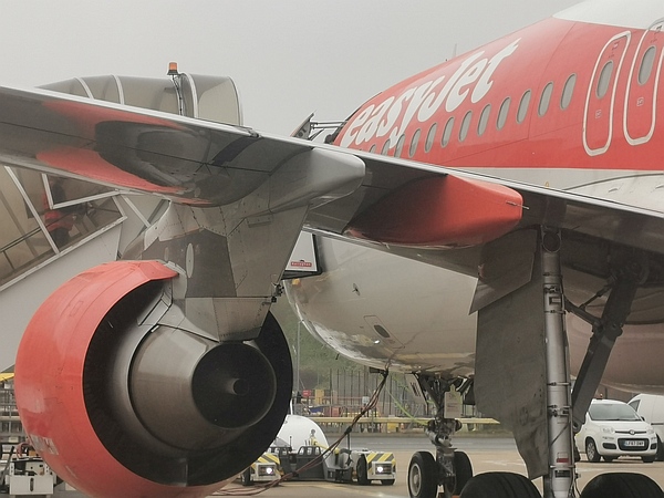 easyJet flight