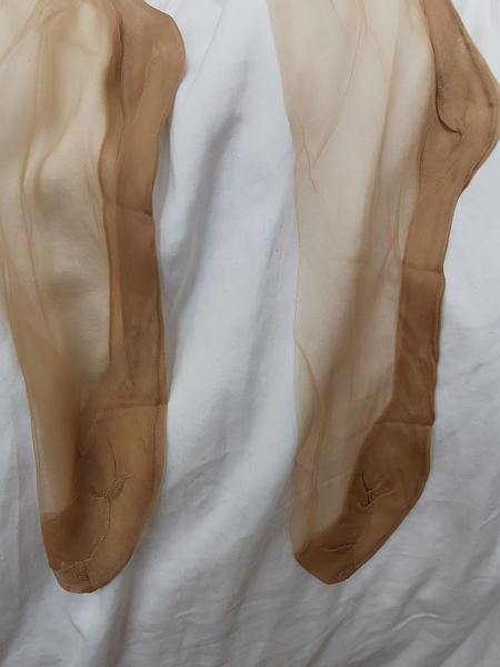 Gio reinforced heel stockings