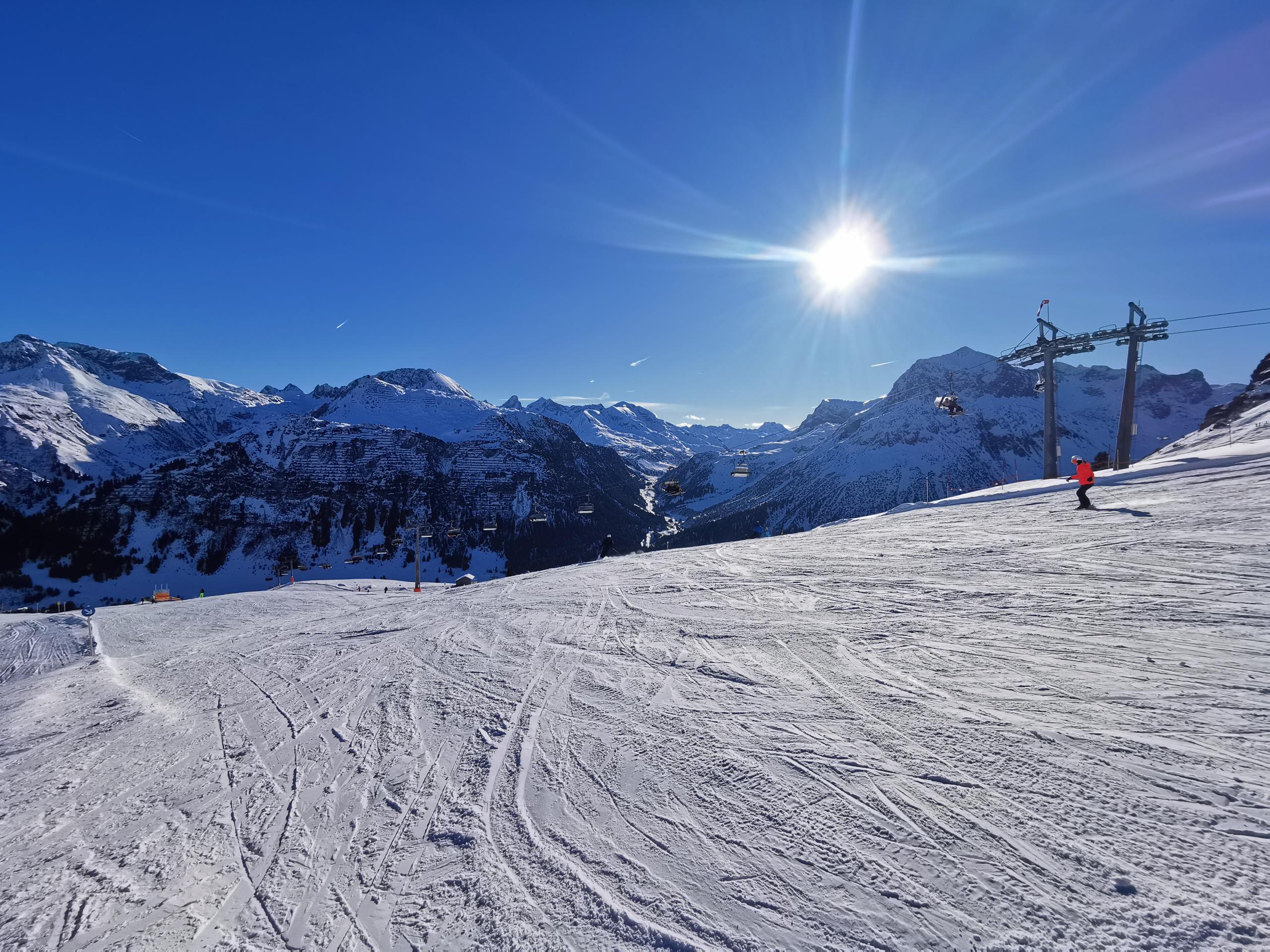 Lech Skiing
