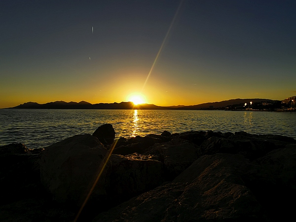 Cannes sunset